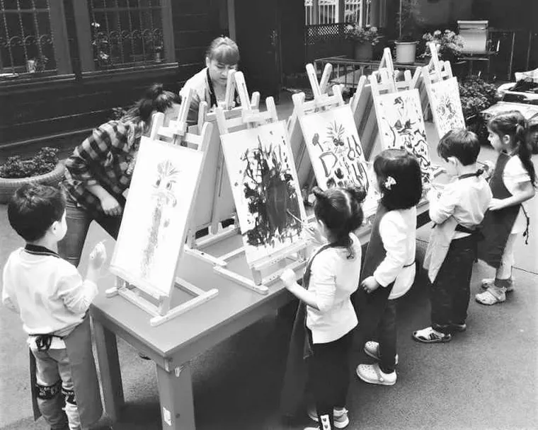 Sanat Eğitimi dersinden bir kare