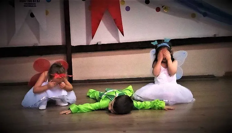 Drama dersinden bir kare